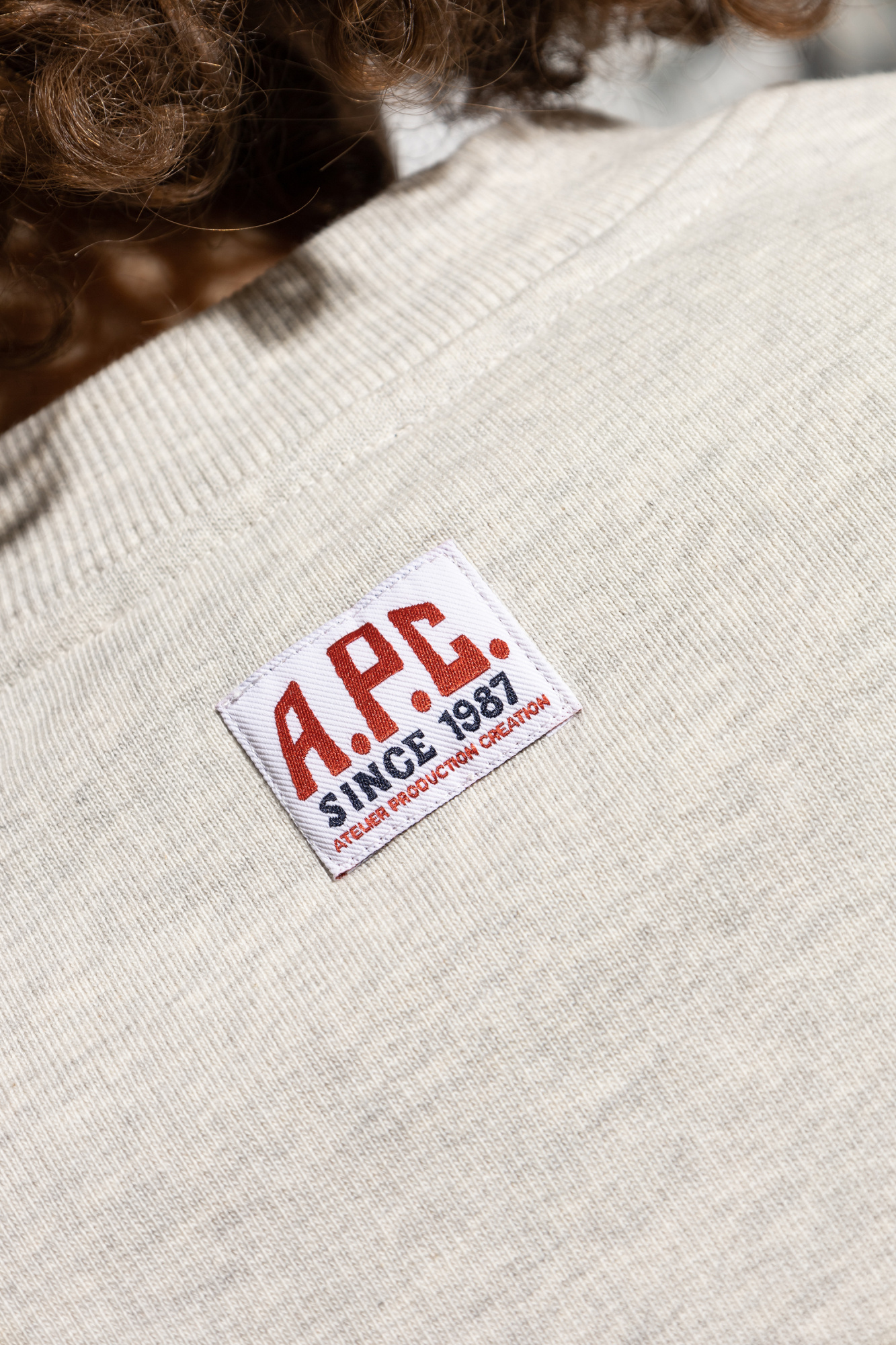 その他 A.P.C. SS25 SWEATSHIRT WITH LOGO (COHCM F27965 PAA) A.P.C. Sweatshirt Label | Women's Clothing | Vitkac